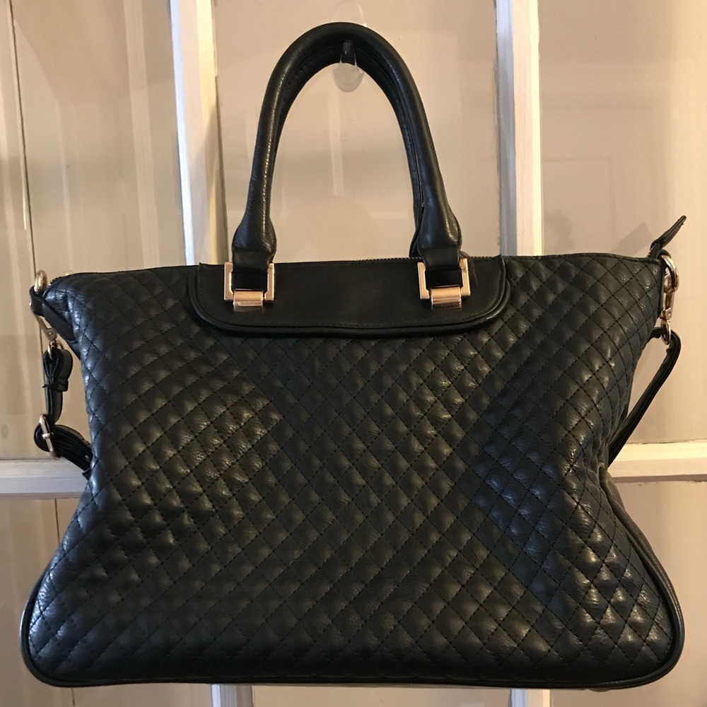 Black purse (+ long strap) // all offers welcome!